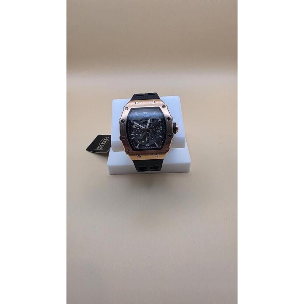 BiBi Luxury Watches/ B0397 Rose Gold Case- Automatic